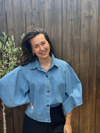 Julia Spijker Blouse Denim
