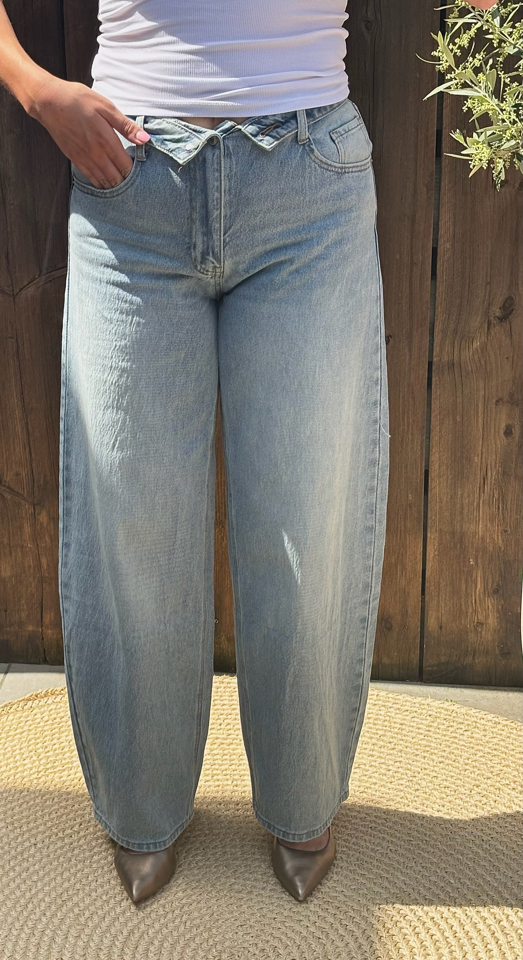 Amber jeans light blue
