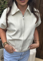 Jaimy gilet Crème