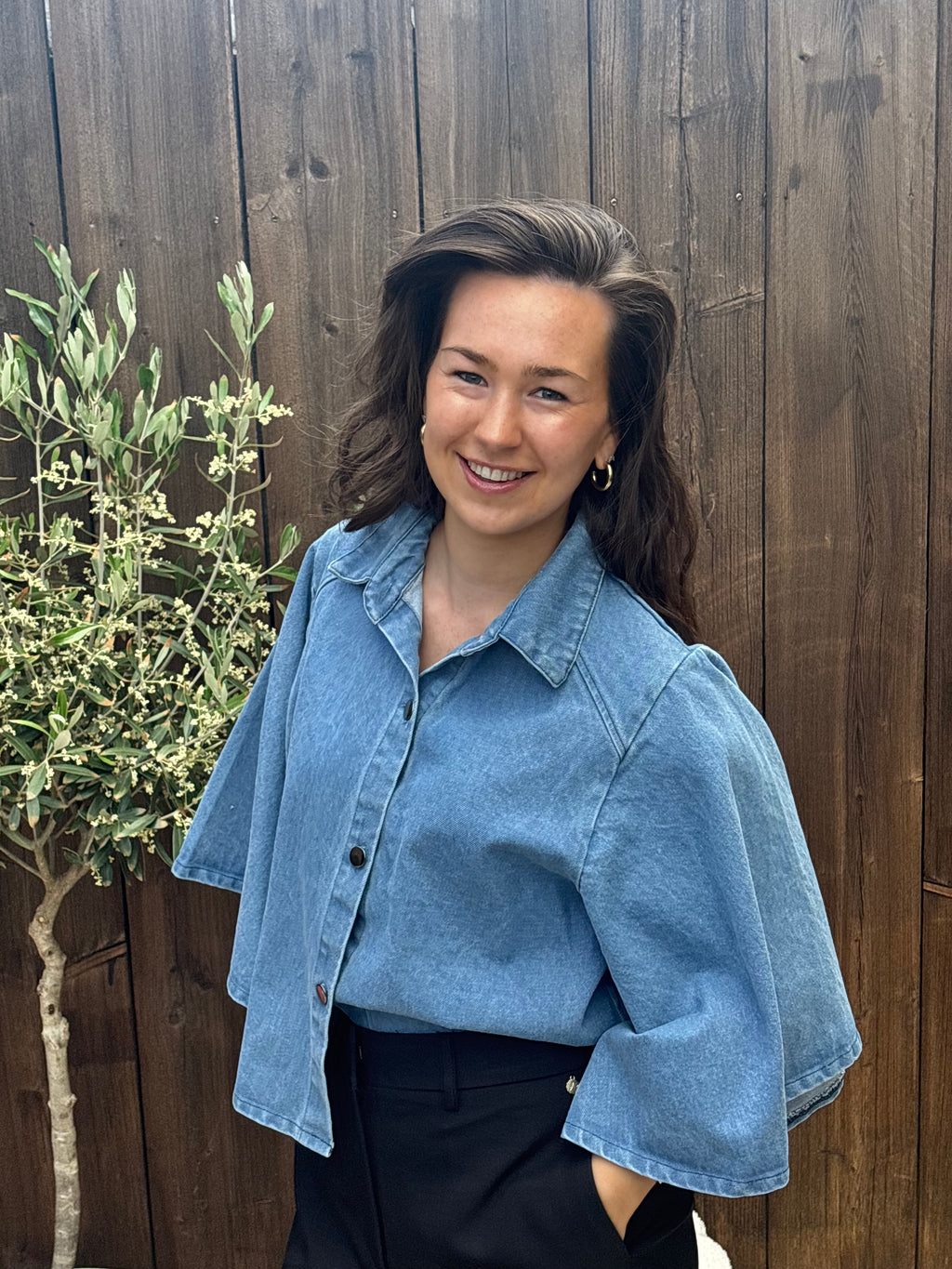 Julia Spijker Blouse Denim